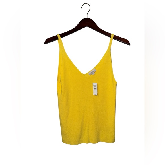LOFT Tops - ⚡️NWT LOFT Bright Yellow Camisole Top Size Large